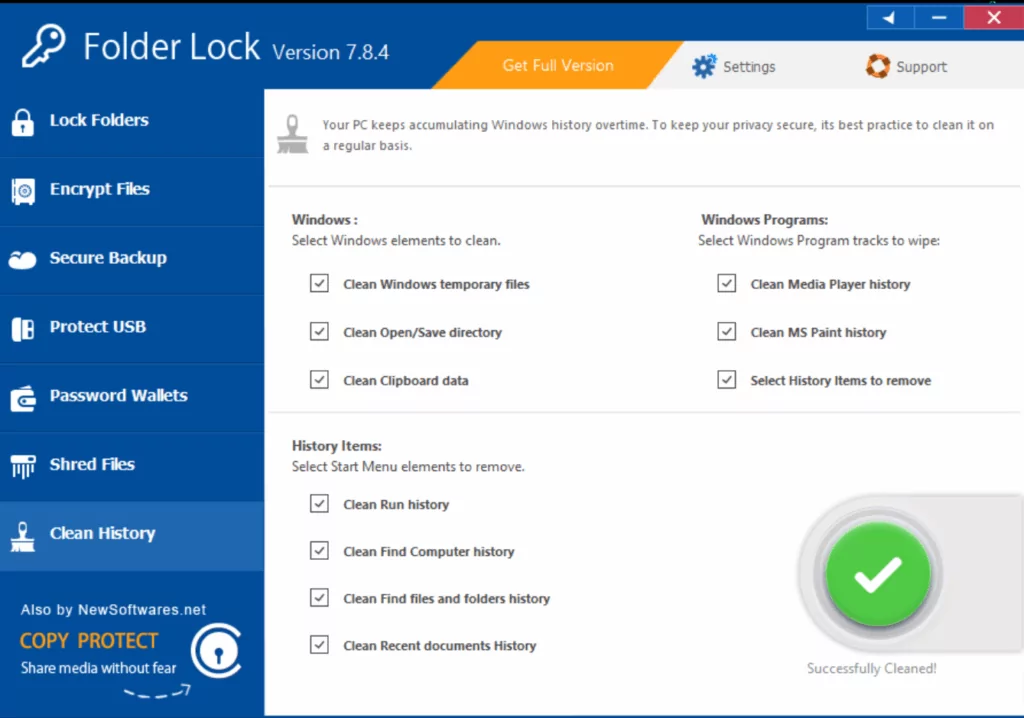 Folder Lock Review - Security 1