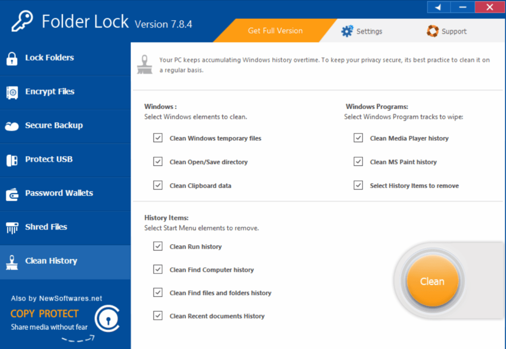 Folder Lock Review - additional features 5