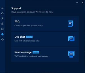 Hotspot Shield VPN Review - Support 1