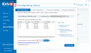 IDrive Review Disk Image Backup