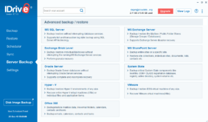IDrive Review Server Backup
