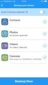 IDrive Review app 2