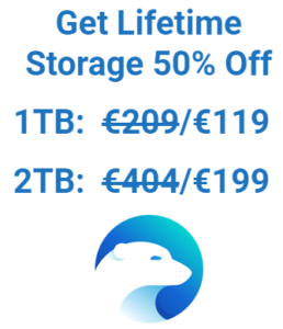 Icedrive january sale