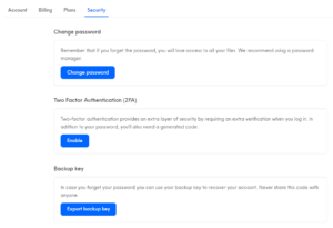Internxt Review Security