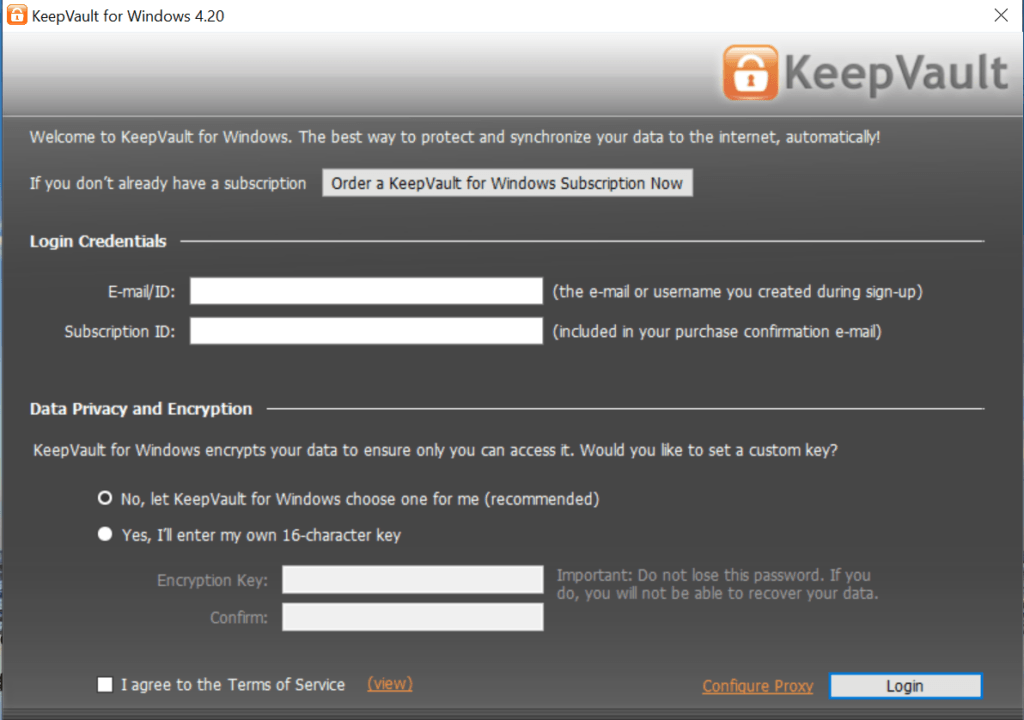 KeepVault Review - Installation 2