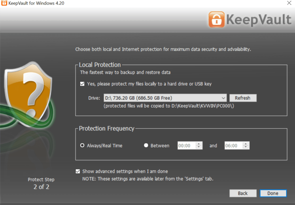 KeepVault Review - Installation 5