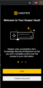 Keeper Review - Ease Of Use 3