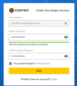 Keeper Review - Ease Of Use 5