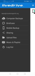 Livedrive Review - Mobile 1