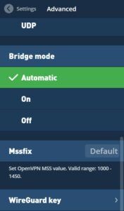 Mullvad VPN Review - Settings 3