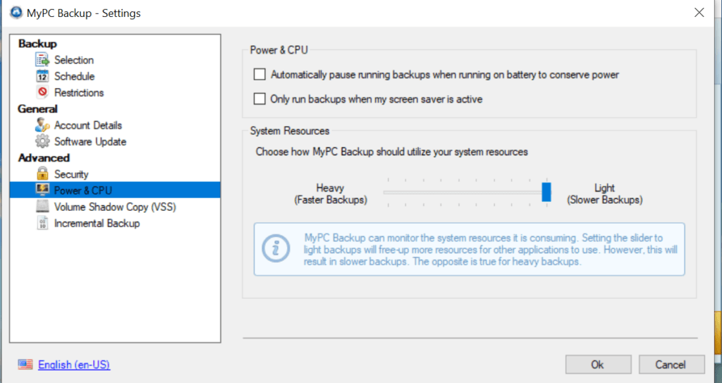 MyPCBackup Review - Backup 5