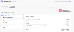 NordLocker Review - Pricing 1