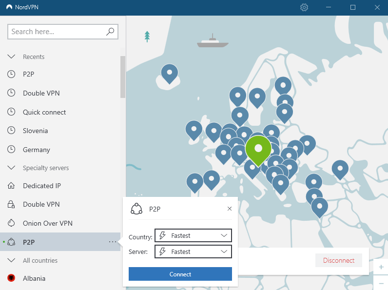 p2p vpn nordvpn