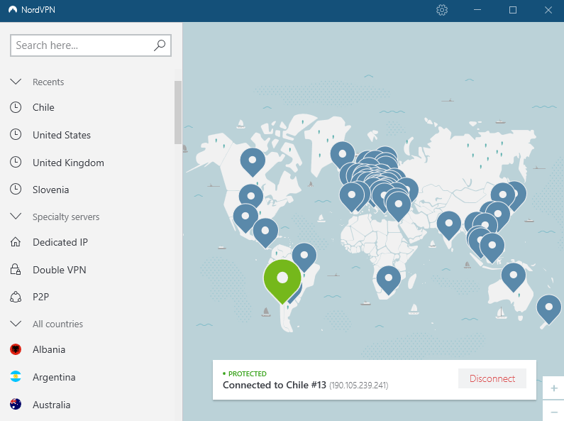 NordVPN Review Server Locations