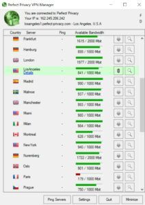 Perfect Privacy VPN Review - Security 1