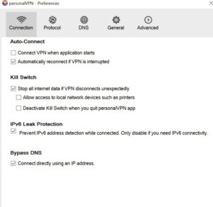 PersonalVPN Review - Features 1