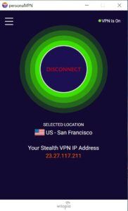 PersonalVPN Review - Security 1