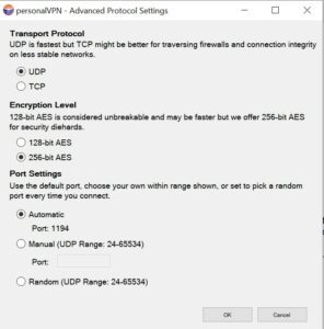 PersonalVPN Review - Security 4
