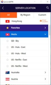 PersonalVPN Review - Streaming 1