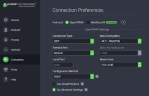 Private Internet Access VPN - Security 1
