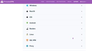 PrivateVPN Review - Ease of use 1