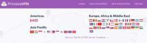PrivateVPN Review - Server 1