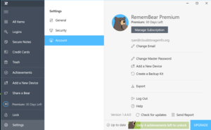 RememBear Review - Ease Of Use 16