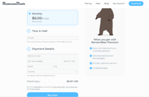 RememBear Review - Pricing 2