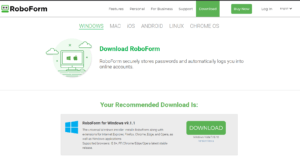 RoboForm Everywhere Review - Ease Of Use 2