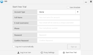 SOS Online Backup Review - Registration