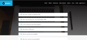 Shellfire VPN Review - Support 1