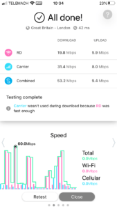 Speedify UK Test