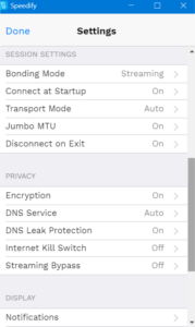 Speedify VPN Review - Ease of use 0000cccc
