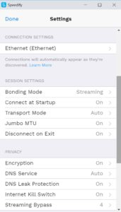 Speedify VPN Review - Features 1