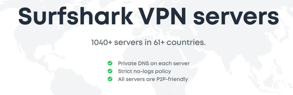 Surfshark VPN Review - Servers 1