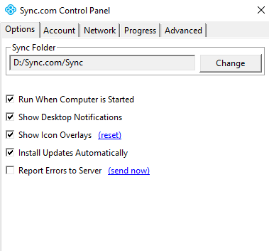 pcloud webdav settings