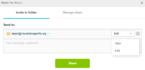 Sync.com vs pCloud pCloud Share Folder
