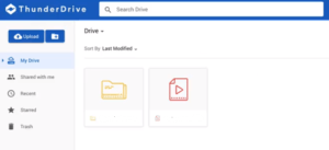 ThunderDrive Review User Interface