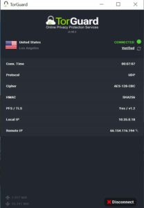TorGuard VPN Review - Security 1