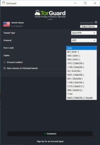 TorGuard VPN Review - Security 3
