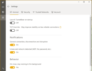 TunnelBear VPN Review - Ease of use 000000005