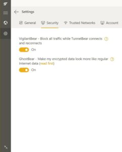 TunnelBear VPN Review - Features 1