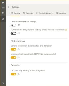 TunnelBear VPN Review - Features 3