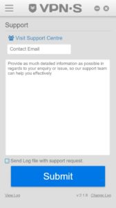 VPN secure.me Review - Support 2