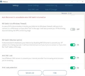 VPNArea Review - Additional Features 1