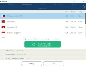 VPNArea Review - Ease Of Use 2