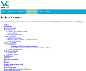 VeraCrypt Review - Online Support