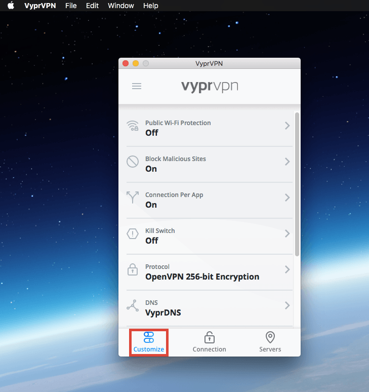 VyprVPN Review - Features 8888