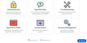VyprVPN Review - Support 1