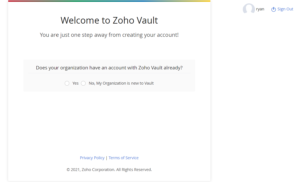 Zoho Vault Review - Ease Of Use 3